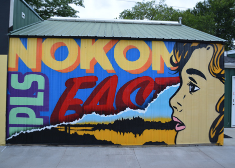 Nokomis East Mural